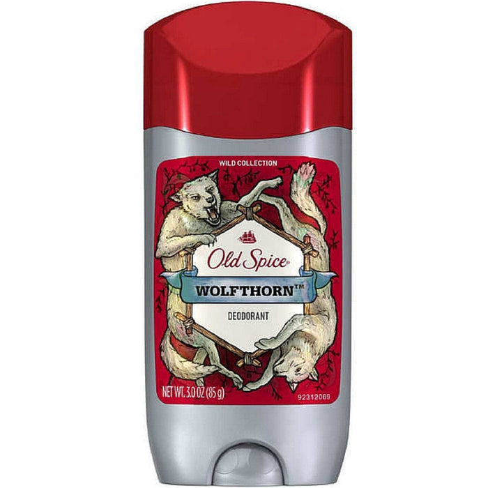 Old Spice Wild Collection Aluminum Free Deodorant For Men, Wolfthorn by Pasteur Pharmacy
