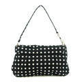 Yves Saint Laurent Canvas Black Polka Dot Shoulder Bag #5276 by Bolt Boutique