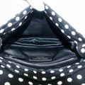 Yves Saint Laurent Canvas Black Polka Dot Shoulder Bag #5276 by Bolt Boutique