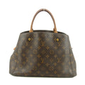 Louis Vuittton Monogram Canvas Brown Montaigne MM Handle Bag #5286 by Bolt Boutique