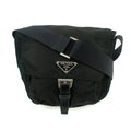 Prada Tessuto Nylon Black Mini Messanger Bag #5288 by Bolt Boutique