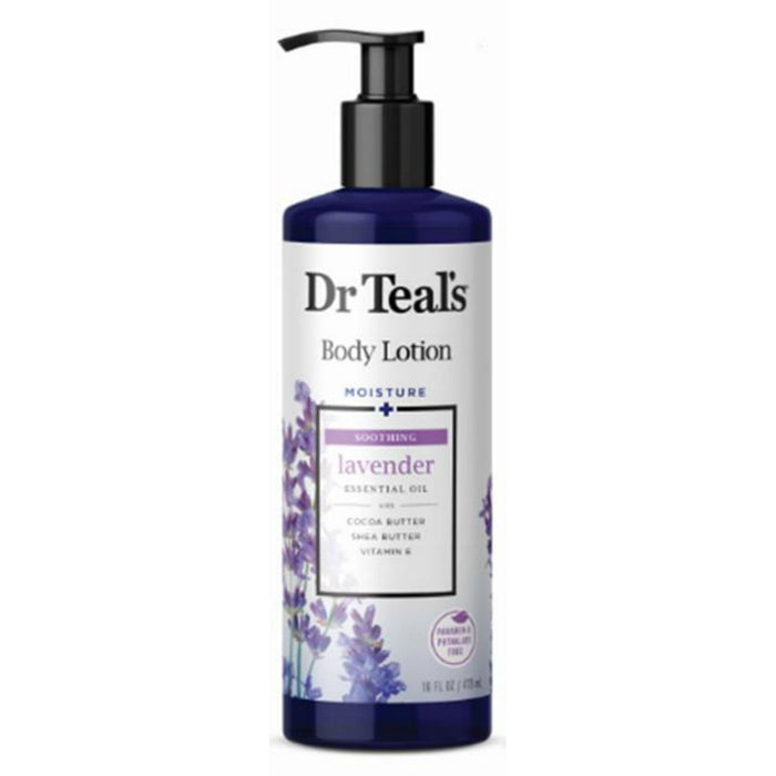 Dr Teal's Body Lotion Moisture Plus Soothing Lavender, 16 Oz by Pasteur Pharmacy