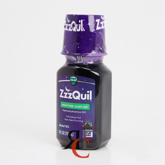 Zzzquil Night Time Sleep -Aid Liquid Warm Berry 4 Oz by Pasteur Pharmacy