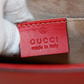 Gucci Sylvie Web Leather Red Chain Shoulder Bag #5295 by Bolt Boutique