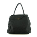 Prada Tessuto Nylon Black City Tote #5296 by Bolt Boutique