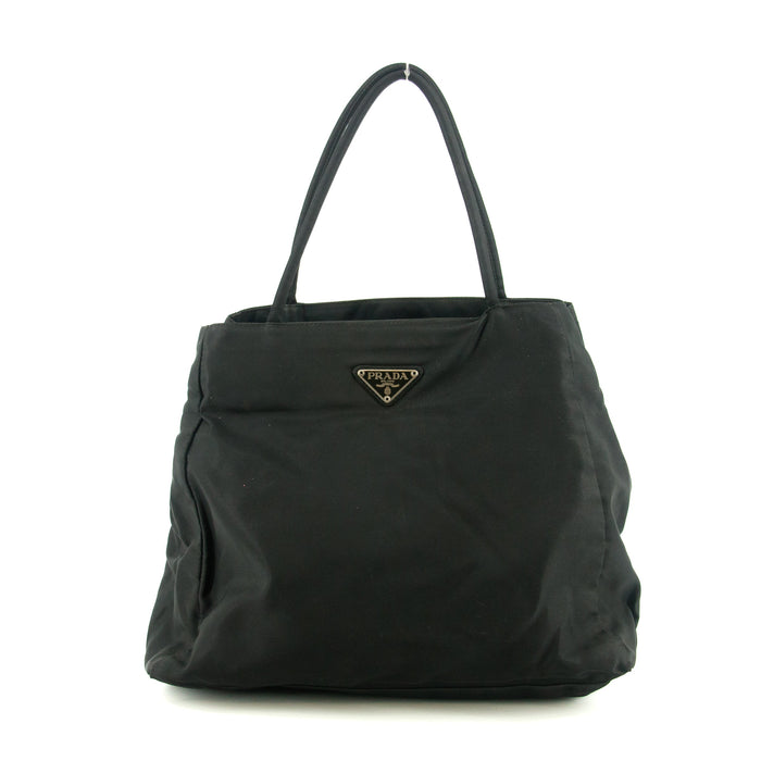 Prada Tessuto Nylon Black City Tote #5296 by Bolt Boutique