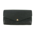 Louis Vuitton Monogram Empreinte Portefeuille Black Leather Wallet #5297 by Bolt Boutique