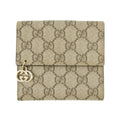 Gucci GG Coated Canvas Brown Compact Wallet #5298 by Bolt Boutique