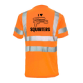 I Love Squirters - Reflective Safety T-Shirt by Armed American Supply