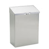 HOSPECO Wall Mount Sanitary Napkin Receptacle, Stainless Steel