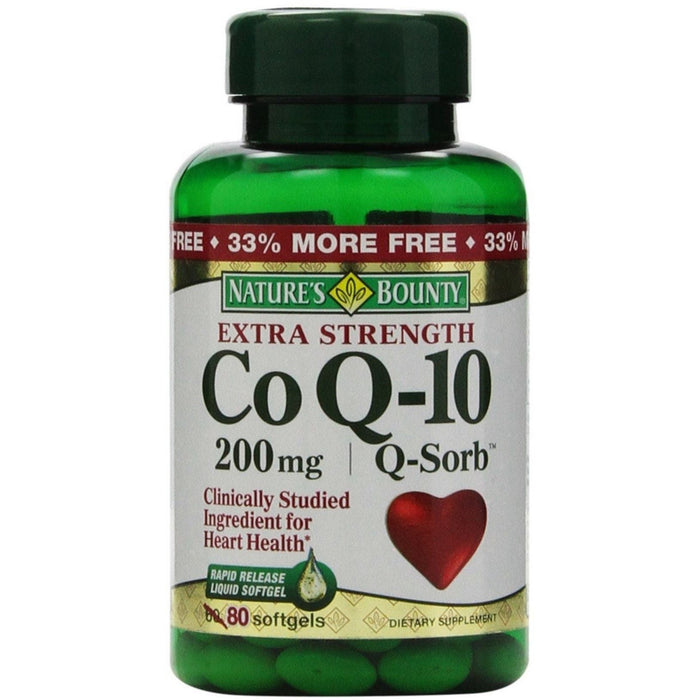 Nature's Bounty Co Q 10, 200 Mg, Rapid Release Softgels by Pasteur Pharmacy