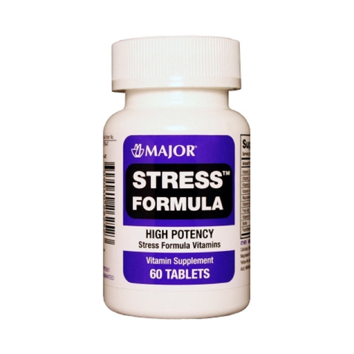 Major Stress Formula High Potency Vitamin Supplement - 60 Tablets by Pasteur Pharmacy