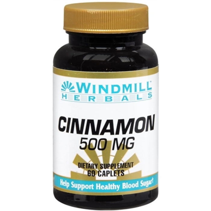 Windmill Cinnamon 500 mg Dietary Supplement Caplets - 60 Count by Pasteur Pharmacy