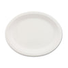 Chinet Classic Paper Dinnerware, Oval Platter, 9.75 x 12.5, White, 500/Carton