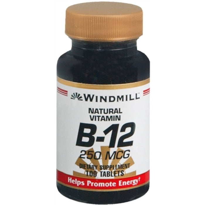 Windmill Vitamin B-12 250 Mcg - Tablets by Pasteur Pharmacy