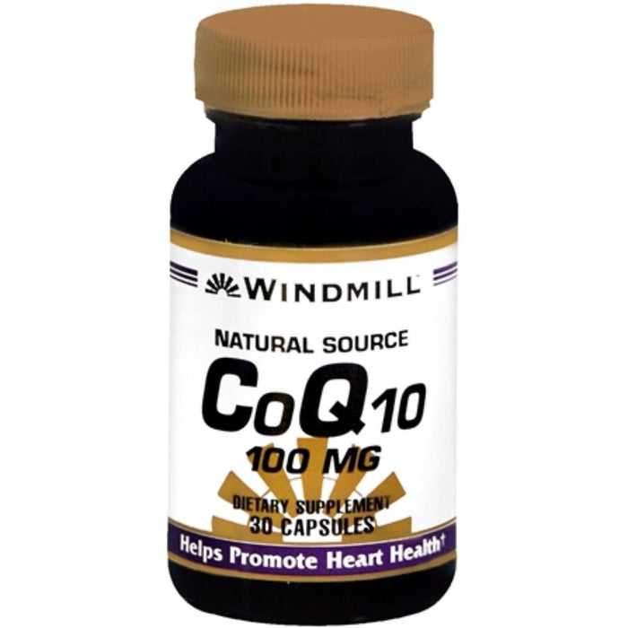 Windmill Co-Enzyme Q-10 100 Mg Capsules by Pasteur Pharmacy