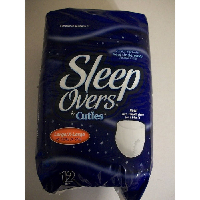 First Quality Sleep Overs Youth Pants Large/X-Large 65-125 Lbs - (case 4x12) by Pasteur Pharmacy