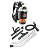 Hoover Backpack Vacuum, 6.4 qt Tank Capacity, Black