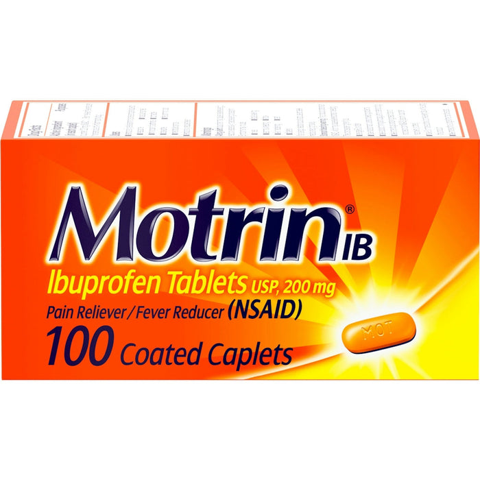 Motrin IB 200Mg Caplets 100Ct by Pasteur Pharmacy