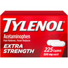 Tylenol  For Adults 500Mg Extra Strength Caplets  Acetaminophen 225 Caplets