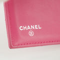 Chanel Caviar Calfshin Leather Pink Trifold Wallet #5342 by Bolt Boutique
