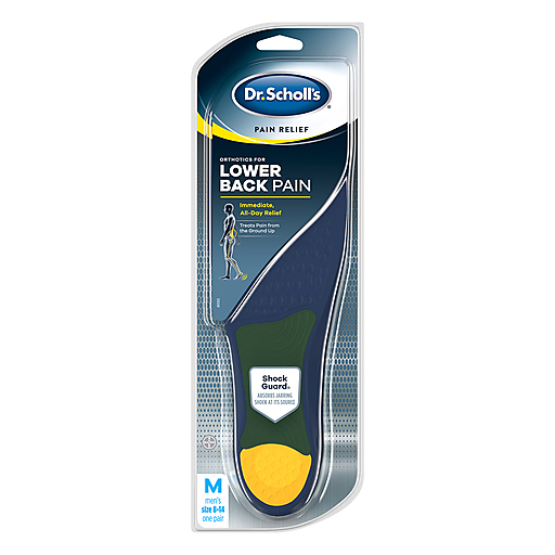 Dr Scholls Mens Size 8 13 For Lower Back Pain Orthotics by Pasteur Pharmacy