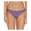 Raisins Pink Multi Sunshine Gypsy Reversible Lowrider Bikini Bottoms, Us Large by Vanessa Jane