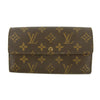 Louis Vuitton Monogram Canvas Brown Sarah Wallet #5365