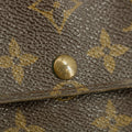 Louis Vuitton Monogram Canvas Brown Sarah Wallet #5365 by Bolt Boutique