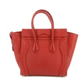 Celine Grained Calfskin Red Phantom Luggage Bag #5377 by Bolt Boutique