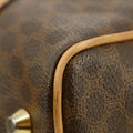 Celine Macadam Triomphe Brown Leather Boston Bag #5382 by Bolt Boutique