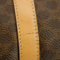Celine Macadam Triomphe Brown Leather Boston Bag #5382 by Bolt Boutique