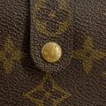 Louis Vuittton Monogram Canvas Brown Long Kisslock Wallet #5392 by Bolt Boutique