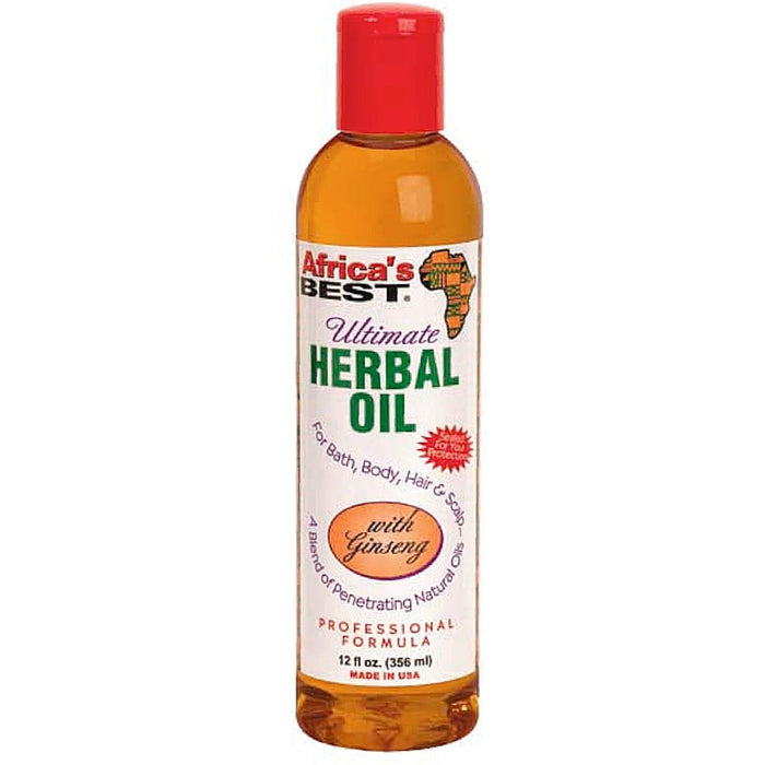 Africa's Best Ultimate Herbal Oil - 12 Fl Oz by Pasteur Pharmacy