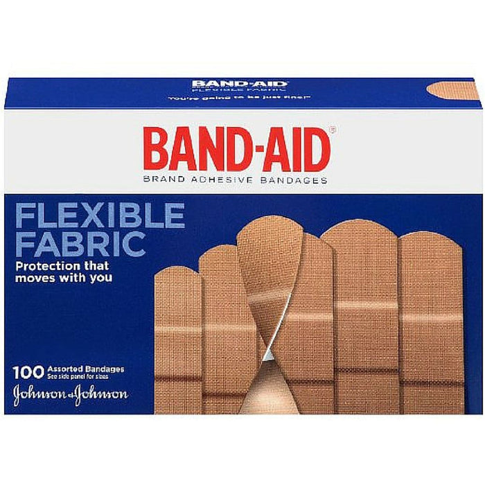Band-Aid Flexible Fabric Adhesive Bandages 3/4 Inch X 3 Inches by Pasteur Pharmacy