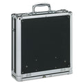 Vaultz Locking Media Binder, Holds 200 Discs, Black