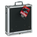 Vaultz Locking Media Binder, Holds 200 Discs, Black