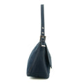 Fendi Mamma Baguette Denim Black Shoulder Bag #5426 by Bolt Boutique
