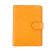 Louis Vuitton Epi Leather Orange Agenda Wallet #5428