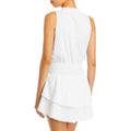 Aqua Sleeveless Smocked Mini Dress by Vanessa Jane