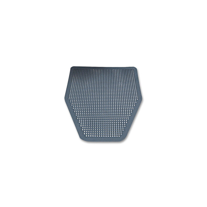 Impact Disposable Urinal Floor Mat, Nonslip, Green Apple Scent, Gray, 6/Carton