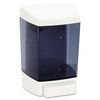Impact ClearVu Plastic Soap Dispenser, 46 oz, 5.5 x 4.25 x 8.5, White