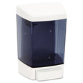 Impact ClearVu Plastic Soap Dispenser, 46 oz, 5.5 x 4.25 x 8.5, White