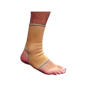 Elastic Ankle Support In Beige, Medium by Pasteur Pharmacy