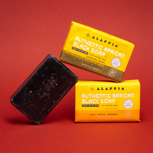 Authentic African Black Soap Triple Milled - Unscented by Alaffia