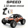 1:32 Scale RC Remote Control Car – 20 Km/h, 2.4GHz, Red & Green by DailySale