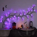 54LED Halloween Bat Decorative Branch String Lights, Wall-mounted Indoor Decorative String Lights by DailySale
