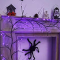 54LED Halloween Bat Decorative Branch String Lights, Wall-mounted Indoor Decorative String Lights by DailySale