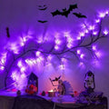 54LED Halloween Bat Decorative Branch String Lights, Wall-mounted Indoor Decorative String Lights by DailySale