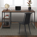 55" Rectangular Desk with Storage Shelves by DailySale